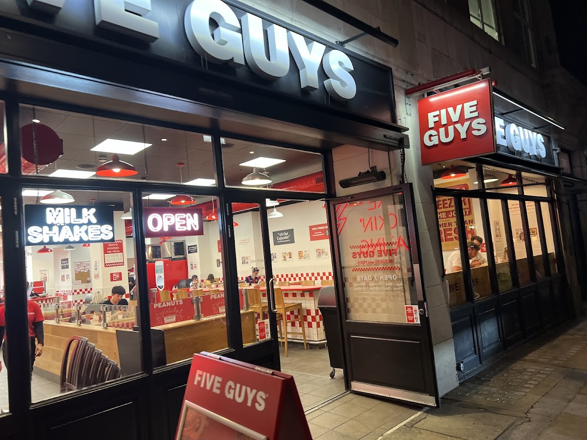 Five Guys Burgers and Fries Oxford Circus — London
